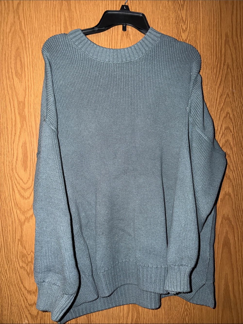 Hollister Women's Crewneck Sweater in Slate Blue